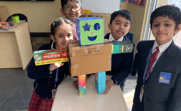 Robot making by Grade 2 learners